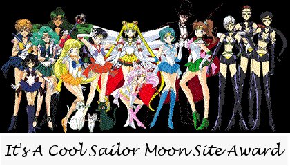 It's A Cool Sailor Moon Site Award